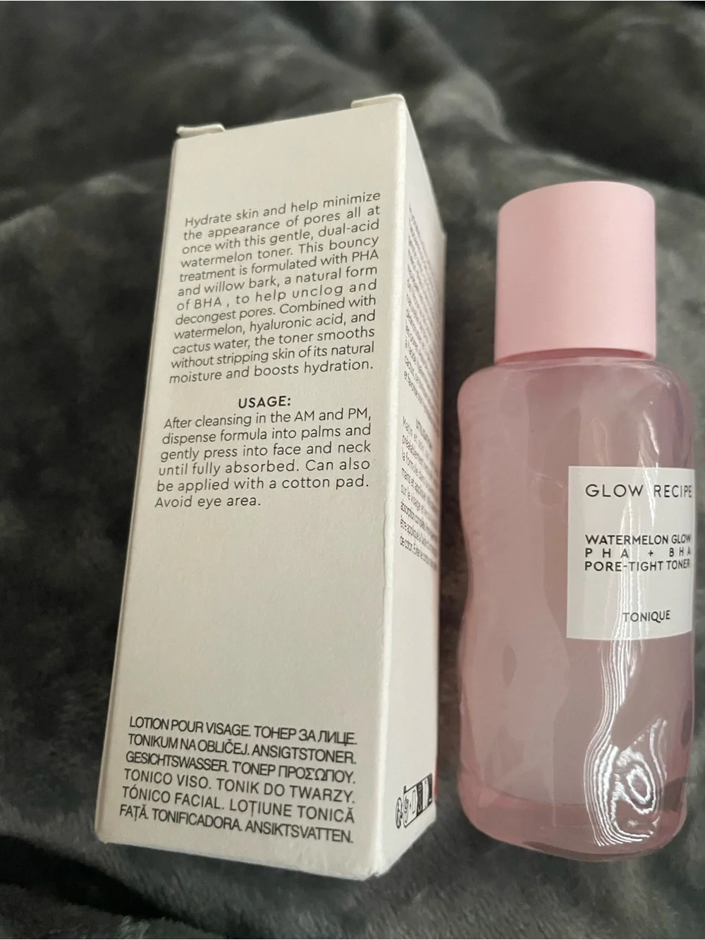 Glow Recipe Watermelon Glow PHA + BHA Toner — NEW!